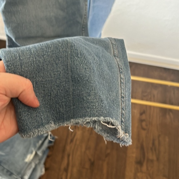 Abercrombie and Fitch High Rise Straight Jeans - Picture 3 of 5